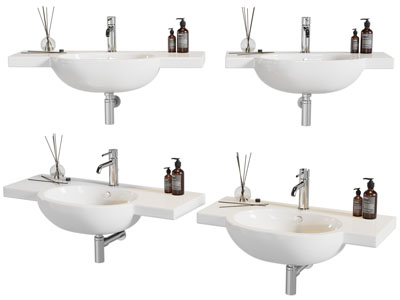 现代陶瓷洗手盆