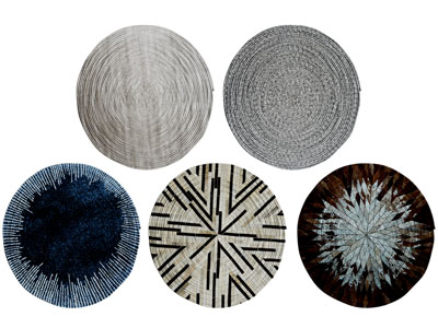 现代圆形地毯3d模型 现代圆形地毯
