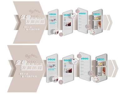 现代企业文化背景墙