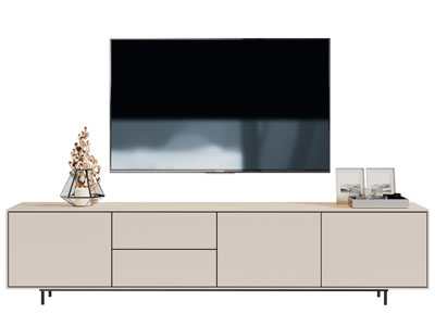 现代电视柜 电视机