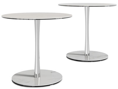 现代圆形茶几3d模型 现代圆形茶几