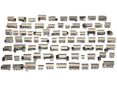 现代新农村独栋别墅 建筑