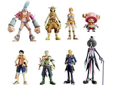 现代动漫游戏影视角色