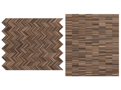 现代鱼骨纹拼接实木地板