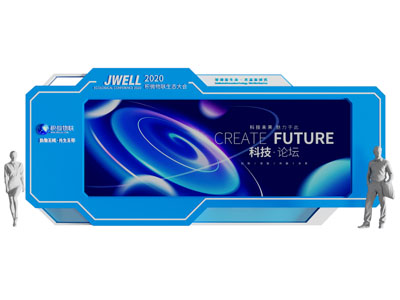 现代科技背景墙