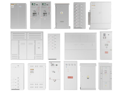 现代变电箱 配电箱 电箱柜3d模型 现代变电箱 配电箱 电箱柜