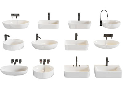 现代陶瓷洗手盆