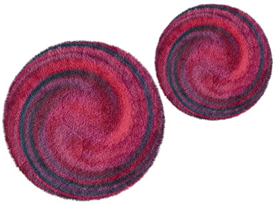 现代圆形地毯3d模型 现代圆形地毯