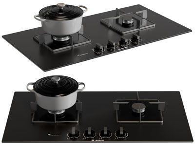 现代天然气灶、锅具