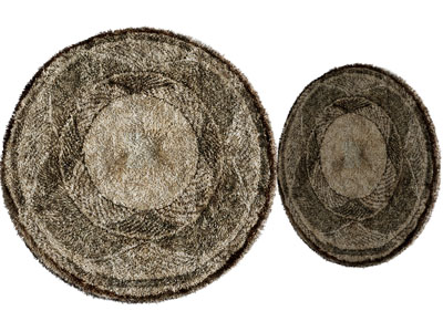 侘寂风圆形地毯3d模型 侘寂风圆形地毯