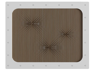 现代水纹涟漪波纹背景墙