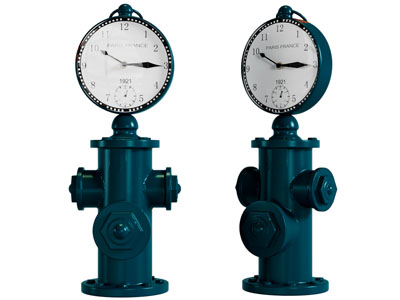 工业风loft管道造钟表3d模型 工业风loft管道造钟表