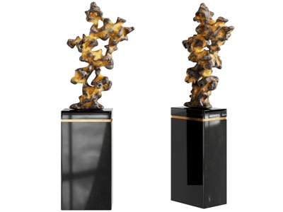 新中式假山雕塑雕刻3d模型 新中式假山雕塑雕刻