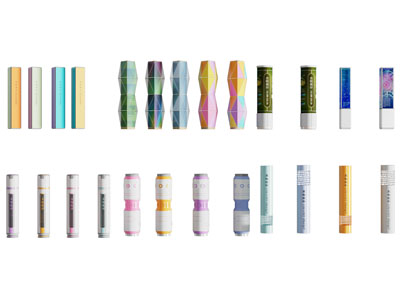 现代装饰柱子 立柱3d模型 现代装饰柱子 立柱