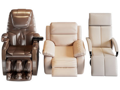 现代按摩椅、单人沙发