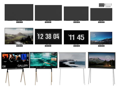 现代电视机、液晶电视3d模型 现代电视机、液晶电视