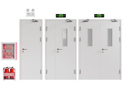 现代双开门 消防门 消防栓 灭火器消防设备3d模型 现代双开门 消防门 消防栓 灭火器消防设备