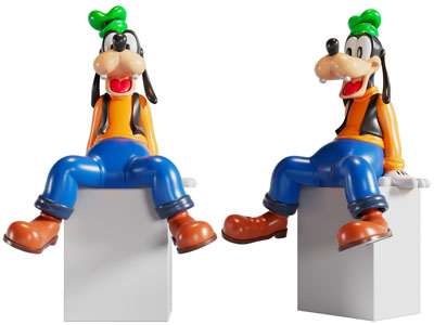 现代迪士尼高飞玩具雕塑雕刻3d模型 现代迪士尼高飞玩具雕塑雕刻