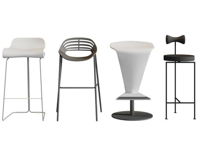 现代金属支架吧椅