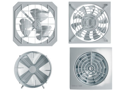 现代电风扇 排风扇 台扇3d模型 现代电风扇 排风扇 台扇