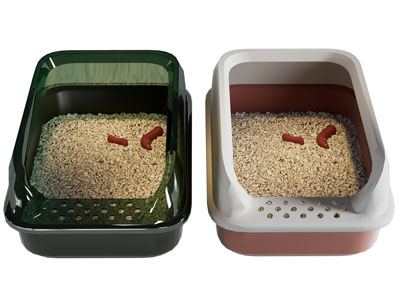 现代宠物猫砂盆