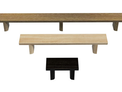 现代实木长凳子