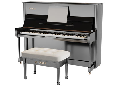 现代钢琴、琴凳3d模型 现代钢琴、琴凳