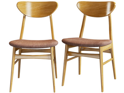 现代实木休闲椅子 餐椅