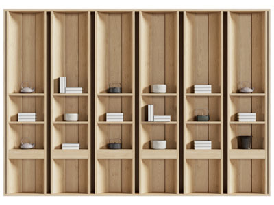 新中式实木装饰柜