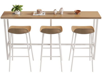 现代长方形吧台吧椅