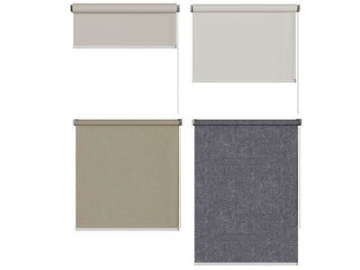 现代布艺拉帘、卷帘3d模型 现代布艺拉帘、卷帘