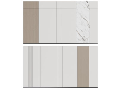 现代电视背景墙