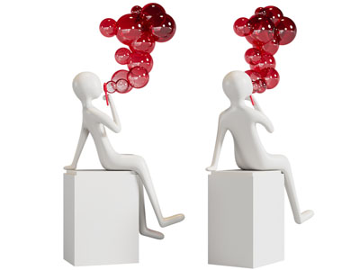 现代吹泡泡的小人雕塑雕刻3d模型 现代吹泡泡的小人雕塑雕刻