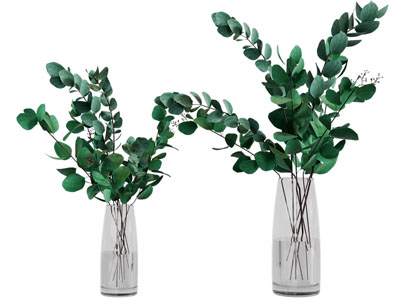 现代花瓶花卉 摆件组合