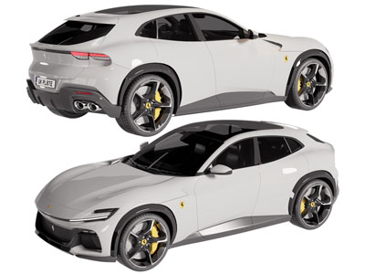 现代越野车 吉普车 汽车 轿车