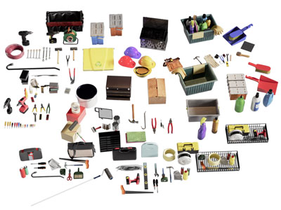 现代五金 电钻 锤子 园艺工具3d模型 现代五金 电钻 锤子 园艺工具