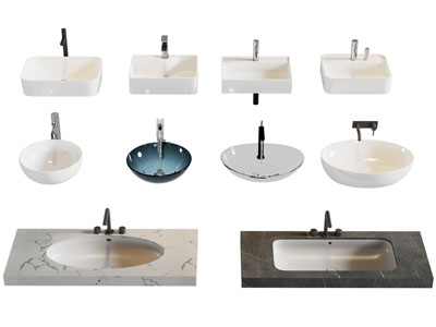 现代陶瓷洗手台 洗手盆