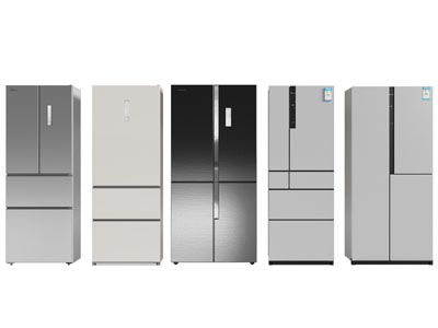 现代冰箱3d模型 现代冰箱