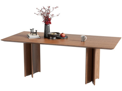 新中式餐桌 陶艺花瓶花卉 摆件组合