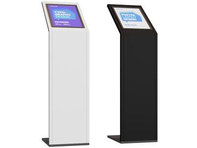 现代智能查询一体机3d模型 现代智能查询一体机