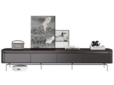 现代电视柜 摆件组合