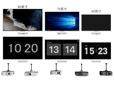 现代液晶电视机 投影仪3d模型 现代液晶电视机 投影仪