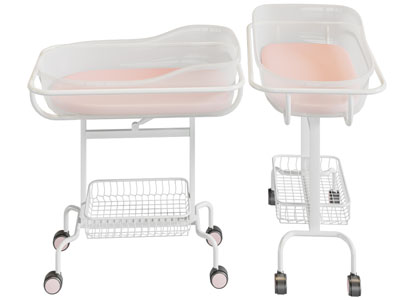 现代婴儿床 整理台