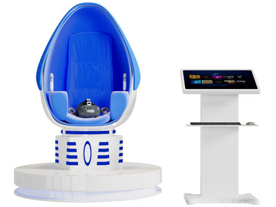 现代VR座舱 蛋椅设备3d模型 现代VR座舱 蛋椅设备