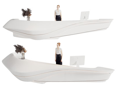 现代前台接待台