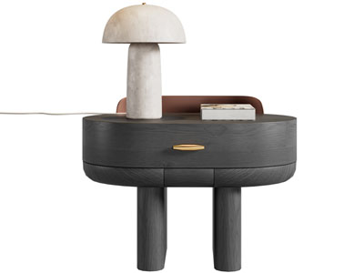 现代床头柜 台灯 床头灯