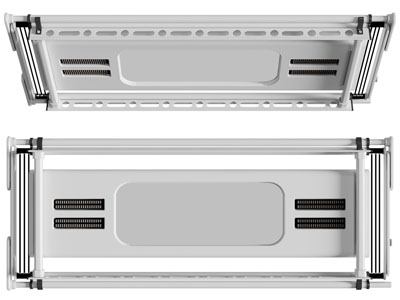 现代可伸缩全自动晾衣架3d模型 现代可伸缩全自动晾衣架