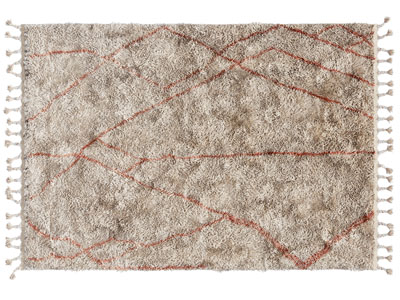 现代毛绒长方形地毯3d模型 现代毛绒长方形地毯