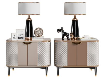 现代轻奢床头柜