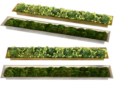 现代户外花坛花草植物景观园艺小品